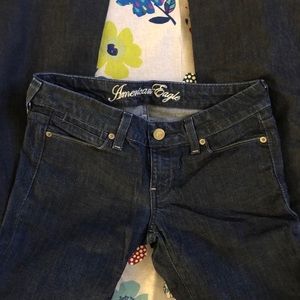 American Eagle Outfitters Jeans - American Eagle Real Flare Dark wash jeans Sz 4 American Eagle Outfitters Jeans - American Eagle Real Flare Dark wash jeans Sz 4
